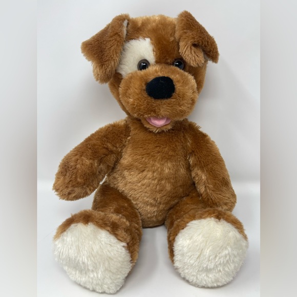 BUILD-A-BEAR: Playful Puppy Dog, Brown, Dallas Cowboys Outfit - Picture 3 of 13